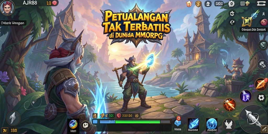 Gameplay AJR88 yang menawan dengan aksi penuh petualangan.