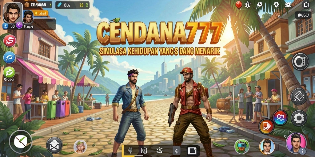 Tampilan menakjubkan dari gameplay CENDANA777 dalam simulasi kehidupan.