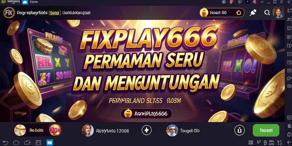 Tampilan gameplay FIXPLAY666 dengan grafis memukau dan fitur menarik.