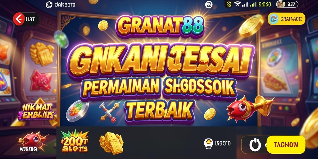 Screenshot gameplay GRANAT88 menampilkan interaksi seru di mesin slot.
