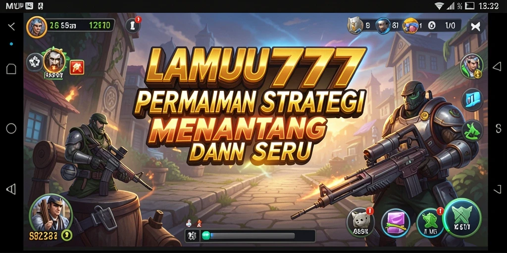Screenshot LAMPU777 menunjukkan pertempuran strategi yang intens dan menarik.