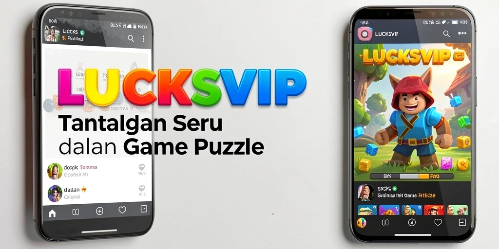 Tangkapan layar LUCKSVIP menunjukkan gameplay Puzzle yang menantang.
