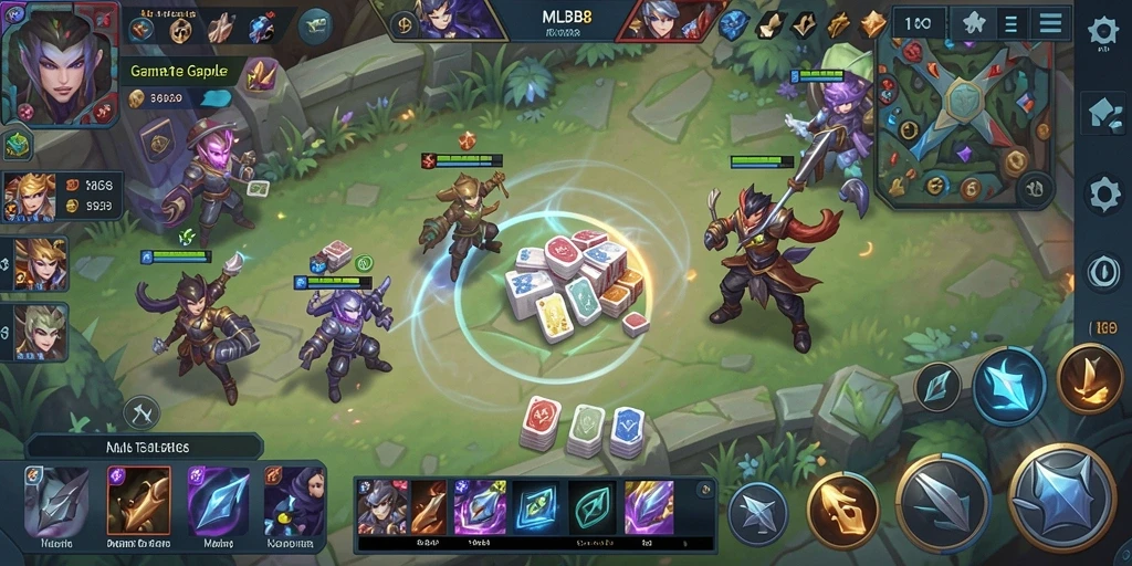 Tampilan gameplay Gaple yang mengasyikkan dan interaktif.
