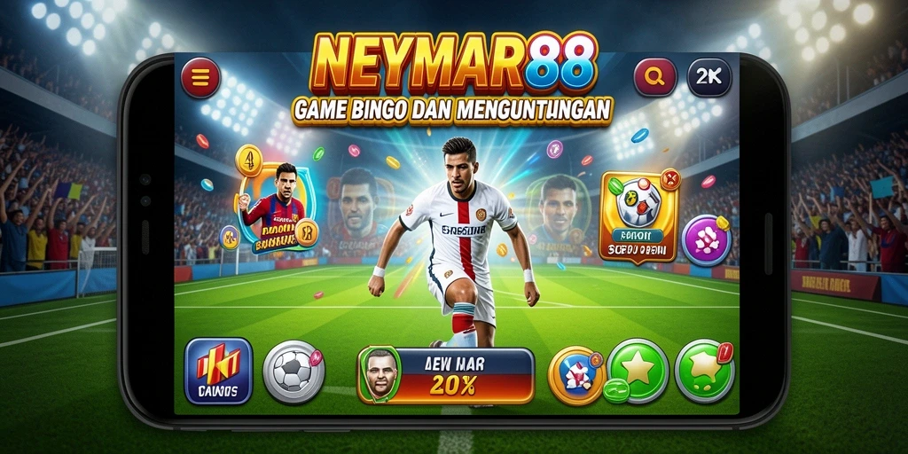 Tampilan gameplay Bingo yang mendebarkan di NEYMAR88.