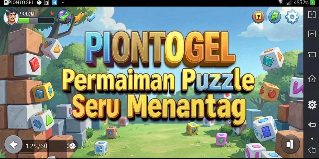 Tampilan seru gameplay PIONTOGEL yang menantang.