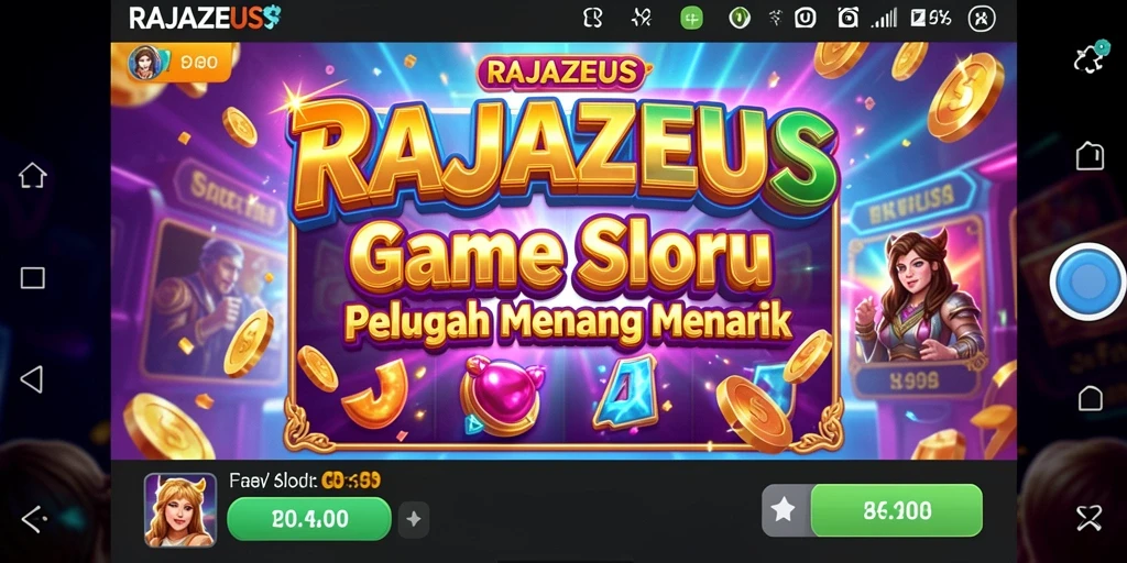 Tangkapan layar RAJAZEUS menampilkan keseruan gameplay Slot yang menarik.