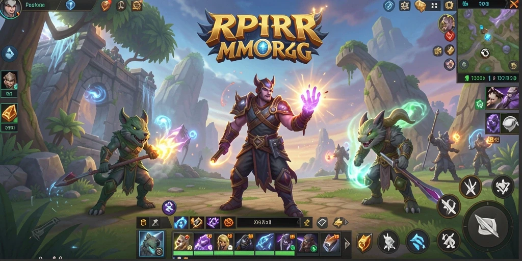 Tampilan gameplay seru dan menakjubkan di dunia RPRR.