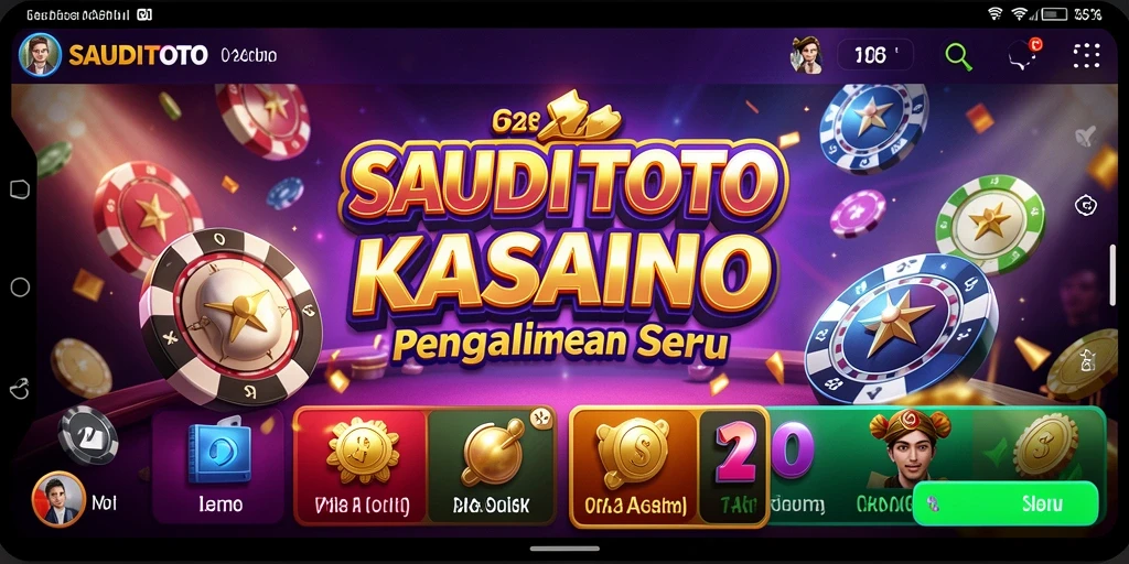 Gameplay Kasino yang seru dan menarik di SAUDITOTO.