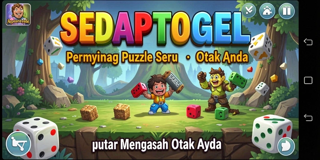 Tampilan gameplay SEDAPTOGEL yang menarik dan menantang.
