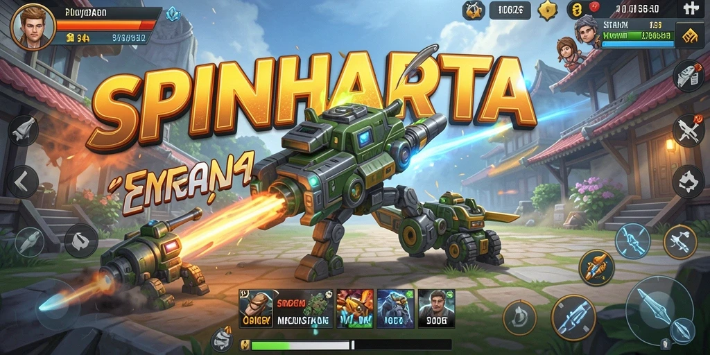 Tampilan menakjubkan dari pertempuran strategis SPINHARTA.