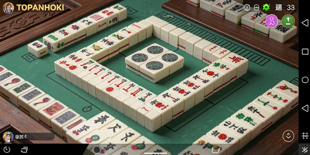 Tampilan screenshot gameplay TOPANHOKI yang seru dan menantang.