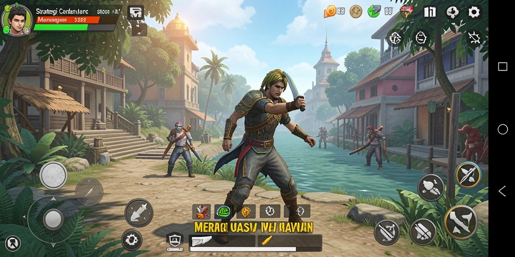 Tampilan gameplay V07 yang mendebarkan dan penuh strategi.