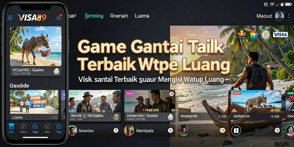 Tampilan gameplay <strong>VISA89</strong> yang ceria dan menyenangkan.